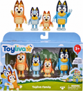 Toyliva Family Figure Set of 4, Articulated Characters Toy Figures, 6.3 cm, for kids +3 years